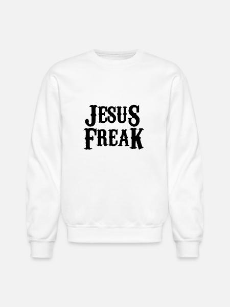 Jesus freak - Unisex Crewneck Sweatshirt - white