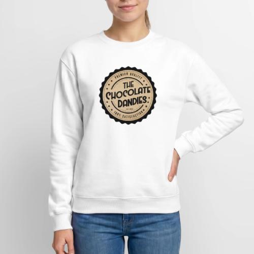 Chocolate Dandies Logo Large w Kraft - Unisex Crewneck Sweatshirt