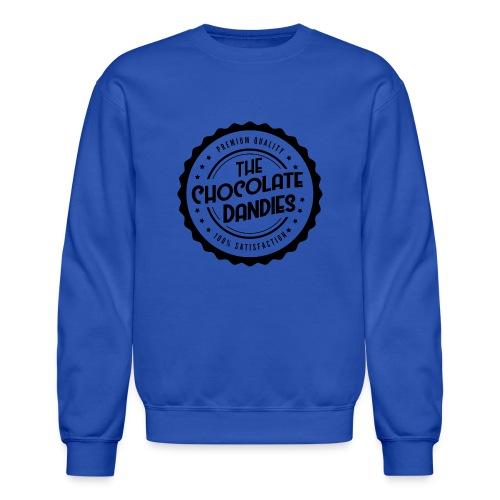Chocolate Dandies Logo Large - Unisex Crewneck Sweatshirt