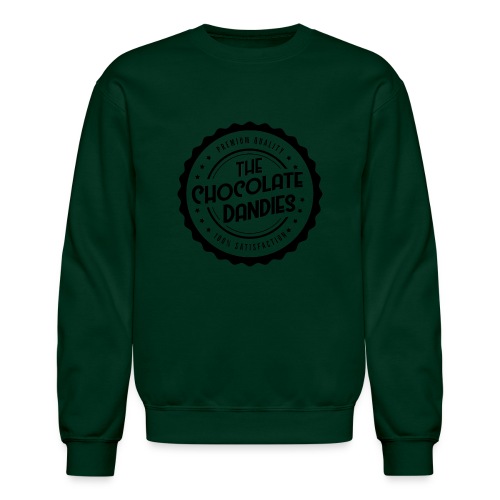 Chocolate Dandies Logo Large - Unisex Crewneck Sweatshirt