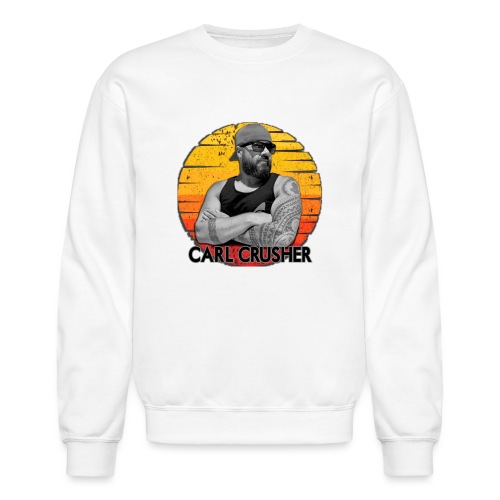 Carl Crusher Sunset Circle - Unisex Crewneck Sweatshirt