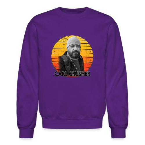 Carl Crusher Black and White Sunset - Unisex Crewneck Sweatshirt