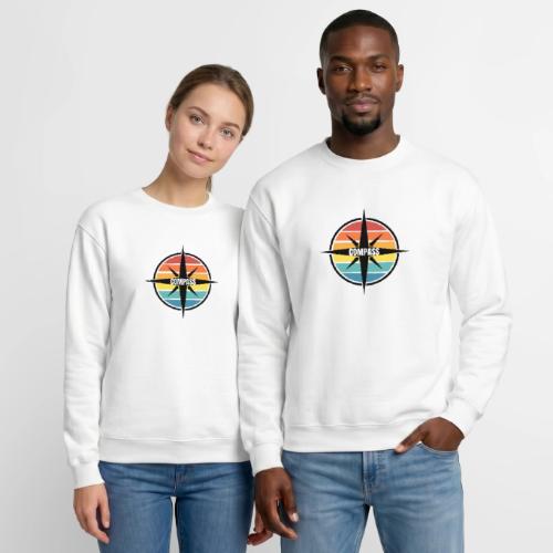 Compass Cooperative Logo - Unisex Crewneck Sweatshirt
