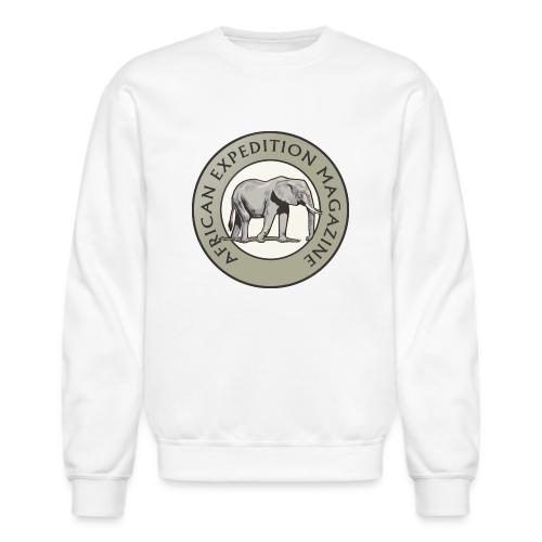African Expedition Magazine Logo - Unisex Crewneck Sweatshirt
