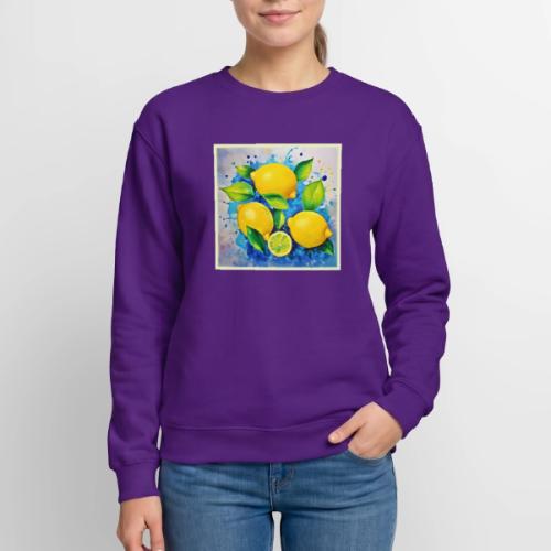 Lemons Splash of Color - Unisex Crewneck Sweatshirt