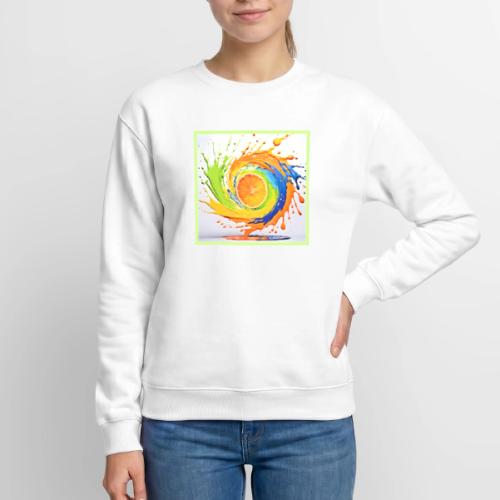 Citrus Splash of Color Design - Unisex Crewneck Sweatshirt