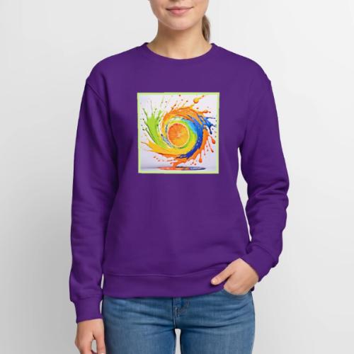 Citrus Splash of Color Design - Unisex Crewneck Sweatshirt