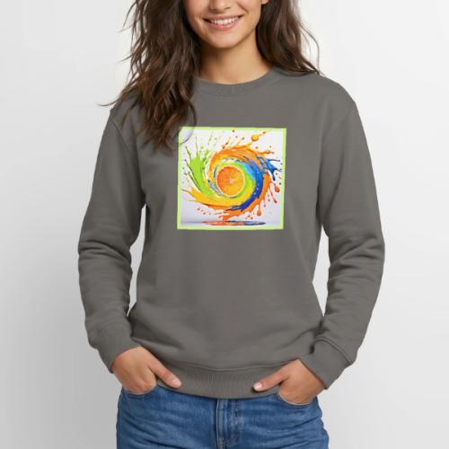 Citrus Splash of Color Design - Unisex Crewneck Sweatshirt