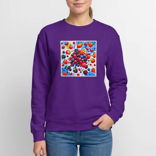 Colorful Berry Fiesta Design - Unisex Crewneck Sweatshirt