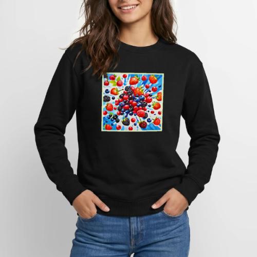 Colorful Berry Fiesta Design - Unisex Crewneck Sweatshirt