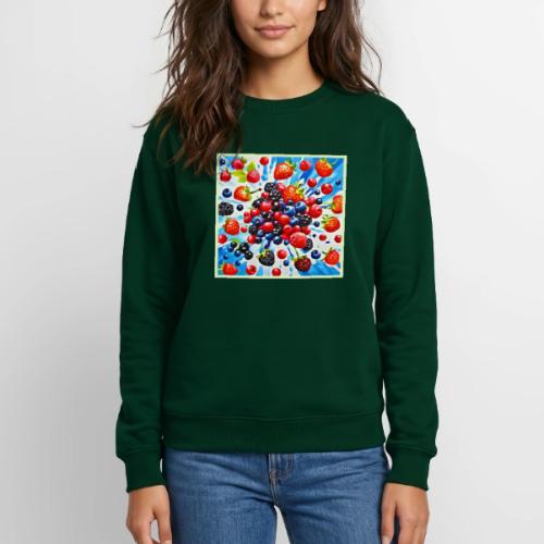 Colorful Berry Fiesta Design - Unisex Crewneck Sweatshirt