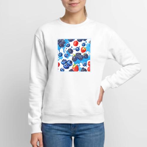 Vibrant Berry Pattern - Unisex Crewneck Sweatshirt