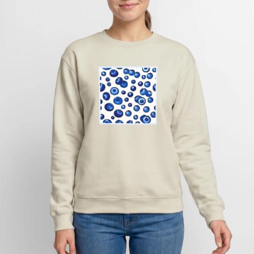 Fresh Blueberry Pattern - Unisex Crewneck Sweatshirt