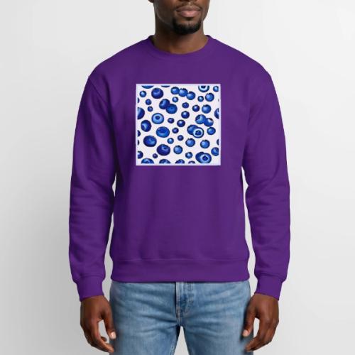 Fresh Blueberry Pattern - Unisex Crewneck Sweatshirt