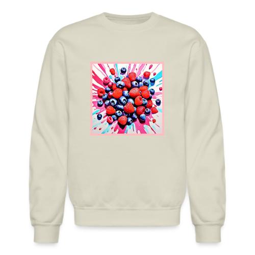 Berry Blast: Fruity Fun - Unisex Crewneck Sweatshirt