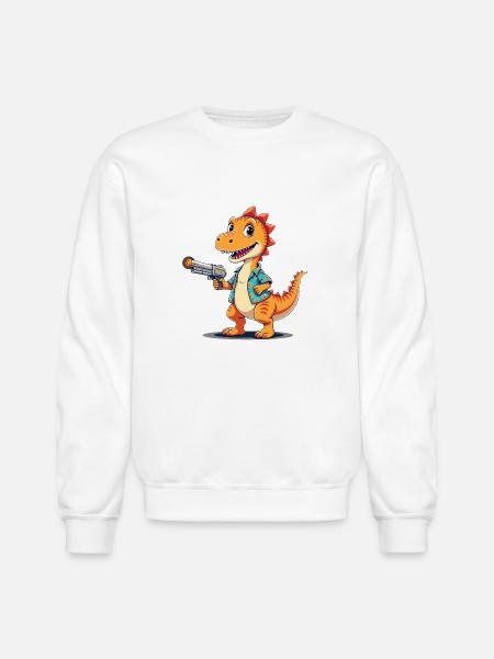 Just Keep Flying - Unisex Crewneck Sweatshirt - white