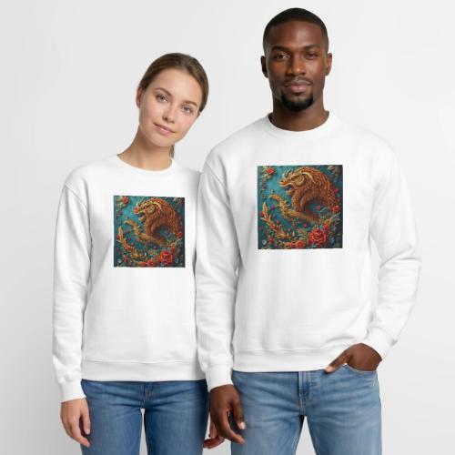 Fantasy souvenirs, regional Mexican designs - Unisex Crewneck Sweatshirt