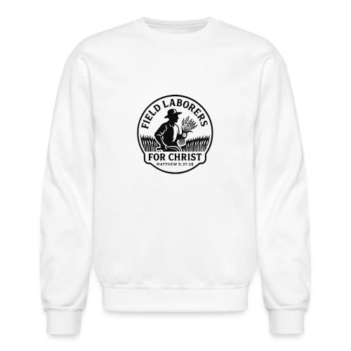 Field Labor Matt 9 37 Big background - Unisex Crewneck Sweatshirt