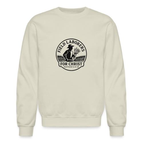 Field Labor Matt 9 37 Big background - Unisex Crewneck Sweatshirt
