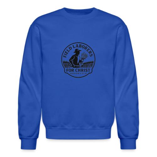 Field Labor Matt 9 37 Big background - Unisex Crewneck Sweatshirt