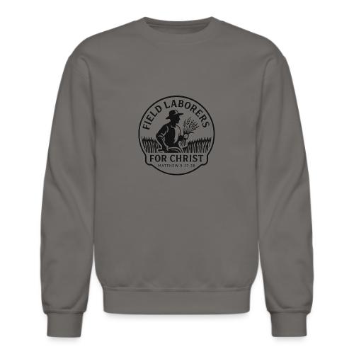 Field Labor Matt 9 37 Big background - Unisex Crewneck Sweatshirt