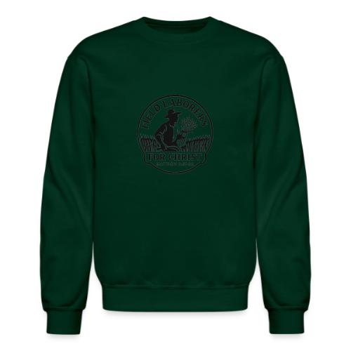 Field Labor Matt 9 37 Big background - Unisex Crewneck Sweatshirt