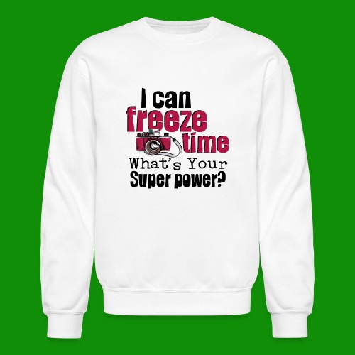 Photography Freeze Time - Unisex Crewneck Sweatshirt