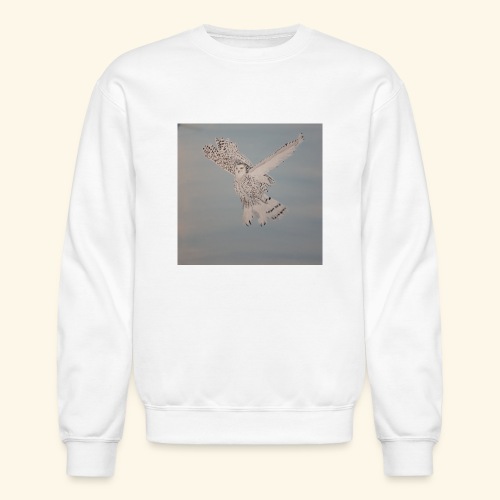 Snowy Owl - Unisex Crewneck Sweatshirt