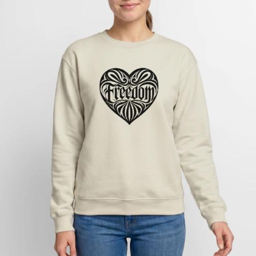 FREEDOM in Heart - Unisex Crewneck Sweatshirt
