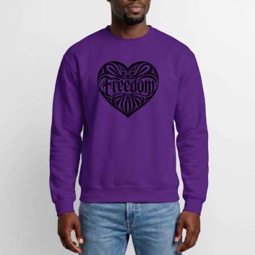 FREEDOM in Heart - Unisex Crewneck Sweatshirt