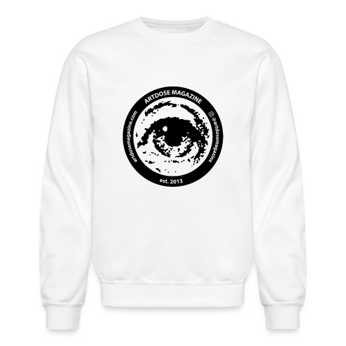Artdose Logo Round Black - Unisex Crewneck Sweatshirt