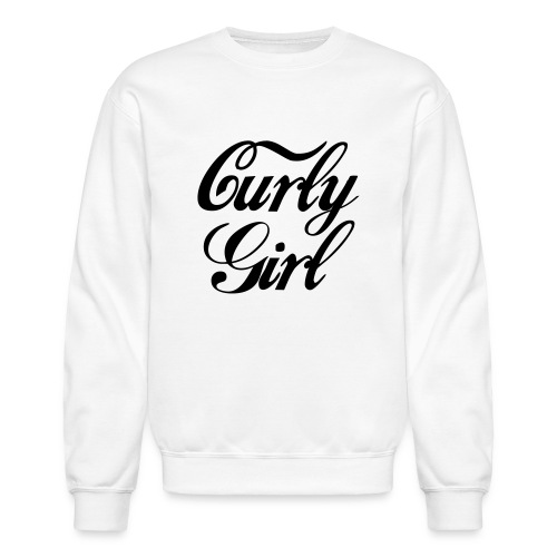 Curly Girl - Unisex Crewneck Sweatshirt