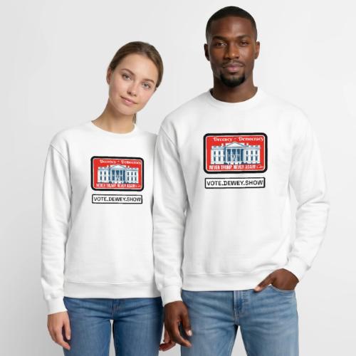 Democracy, Decency, White House brand shirt - Unisex Crewneck Sweatshirt