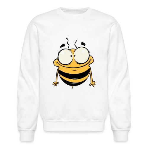 Happy bee - Unisex Crewneck Sweatshirt