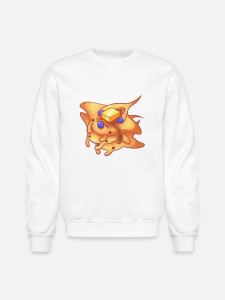 Pancake Manta Rays - Unisex Crewneck Sweatshirt - white