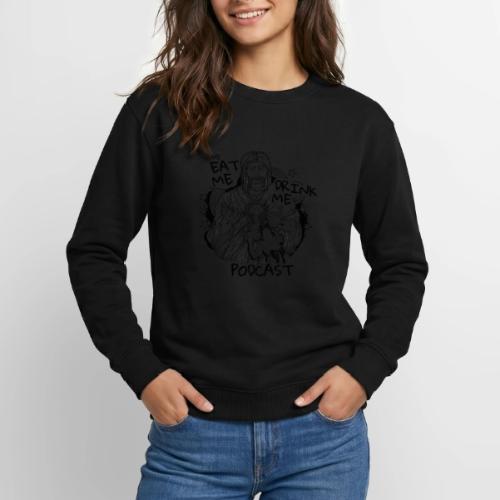 Eat Me Drink Me Podcast revamped logo - Unisex Crewneck Sweatshirt