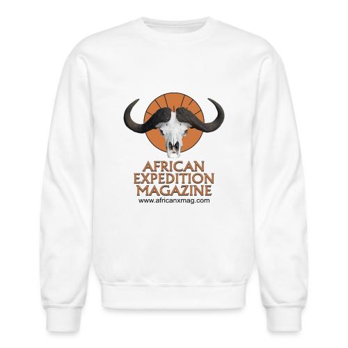 Cape Buffalo skull - Unisex Crewneck Sweatshirt