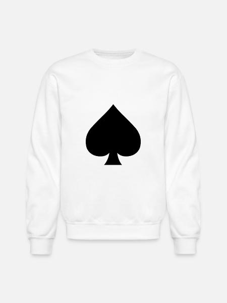 Spade - Unisex Crewneck Sweatshirt - white