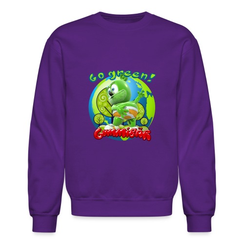 Gummibär Go Green Earth Day Earth - Unisex Crewneck Sweatshirt
