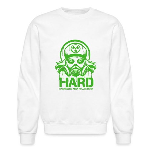 HARD Logo - For Light Colors - Unisex Crewneck Sweatshirt