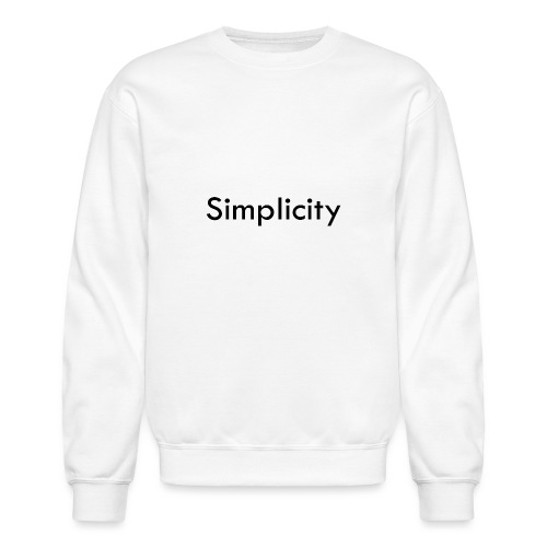Simplicity - Unisex Crewneck Sweatshirt