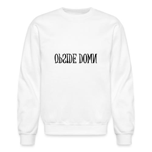 Upside Down Word Art - Unisex Crewneck Sweatshirt