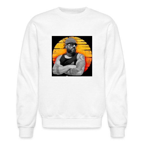 Carl Crusher Sunset Square - Unisex Crewneck Sweatshirt