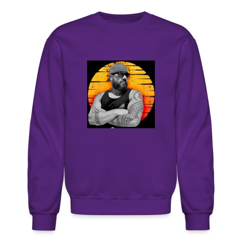 Carl Crusher Sunset Square - Unisex Crewneck Sweatshirt