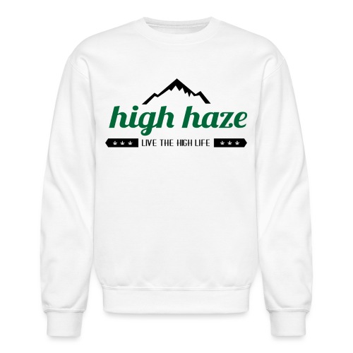 High Haze Logo (High Contrast) - Unisex Crewneck Sweatshirt