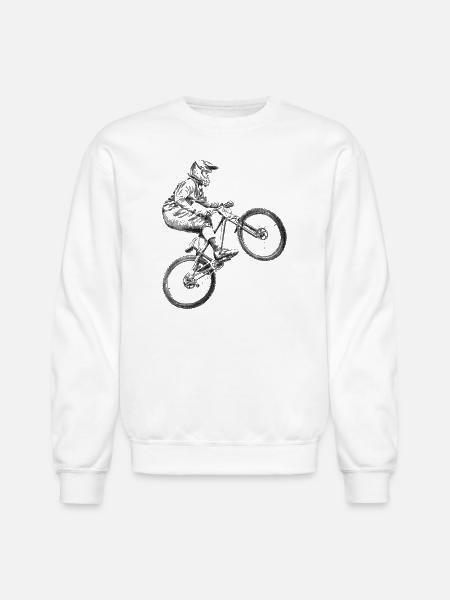 BMX - Unisex Crewneck Sweatshirt - white