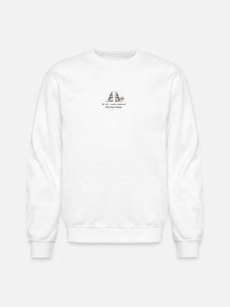 Un-Bali-evably Exhausted - Unisex Crewneck Sweatshirt - white