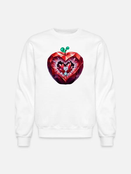 PRECIOUS TEMPTATION . - Unisex Crewneck Sweatshirt - white