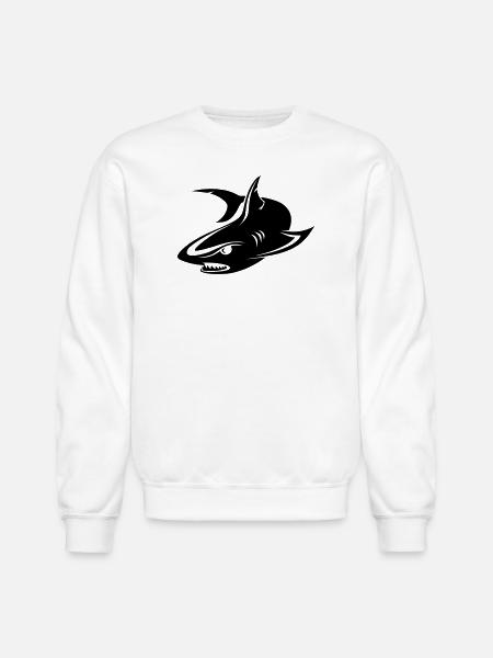 Shark - Unisex Crewneck Sweatshirt - white