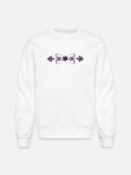 Ornament - Unisex Crewneck Sweatshirt - white